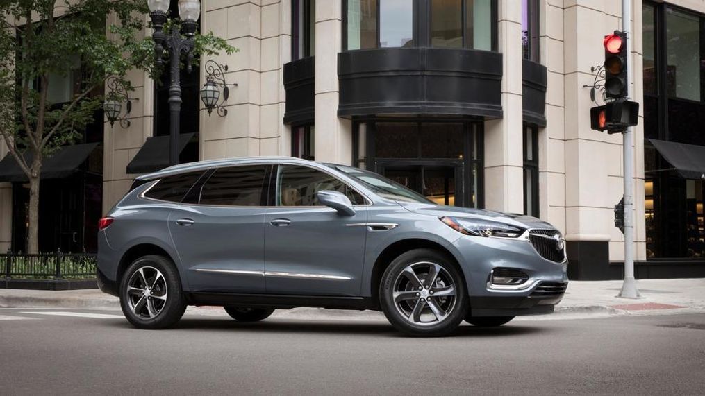 Buick had the biggest fall in the Consumer Reports reliability ratings, dropping 11 spots from last year to 19th place, mostly for issues with the 9-speed automatic transmission in the new Enclave SUV. (Image courtesy of General Motors)