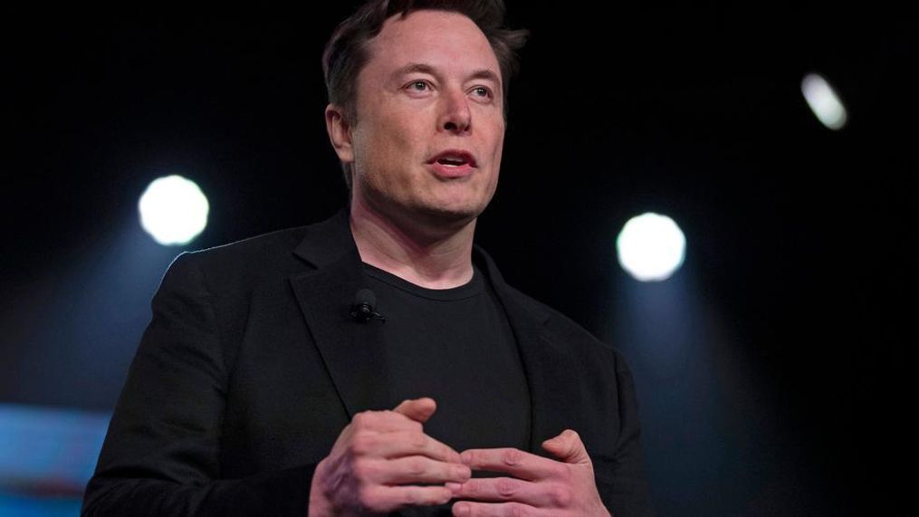 In this March 14, 2019 file photo, Tesla CEO Elon Musk speaks before unveiling the Model Y at the company's design studio in Hawthorne, Calif. Musk will face the electric car maker's shareholders during the company's annual meeting on Tuesday, June 11. (AP Photo/Jae C. Hong, File)