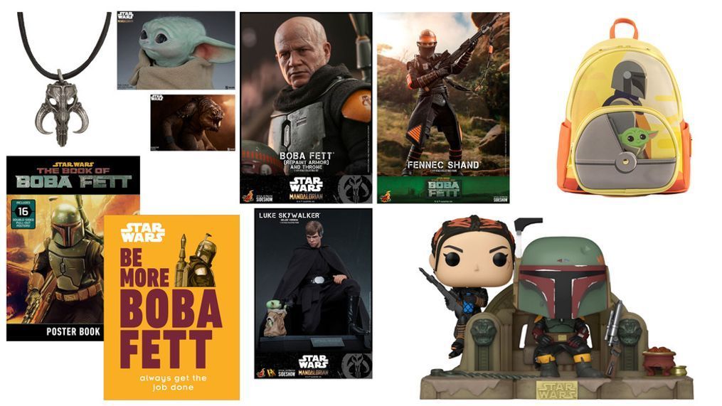 Collecting Star Wars: The Book of Boba Fett and The Mandalorian (Photo: Sideshow, Loungefly, Disney Books, Funko)