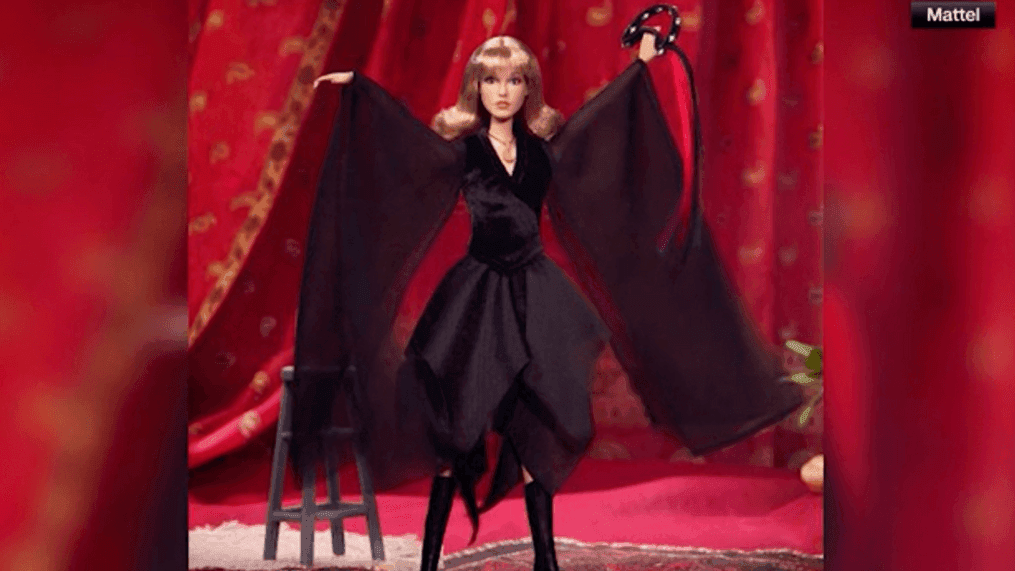 Stevie Nicks receives her own Barbie doll based on her likeness (Courtesy: Mattel){&nbsp;}