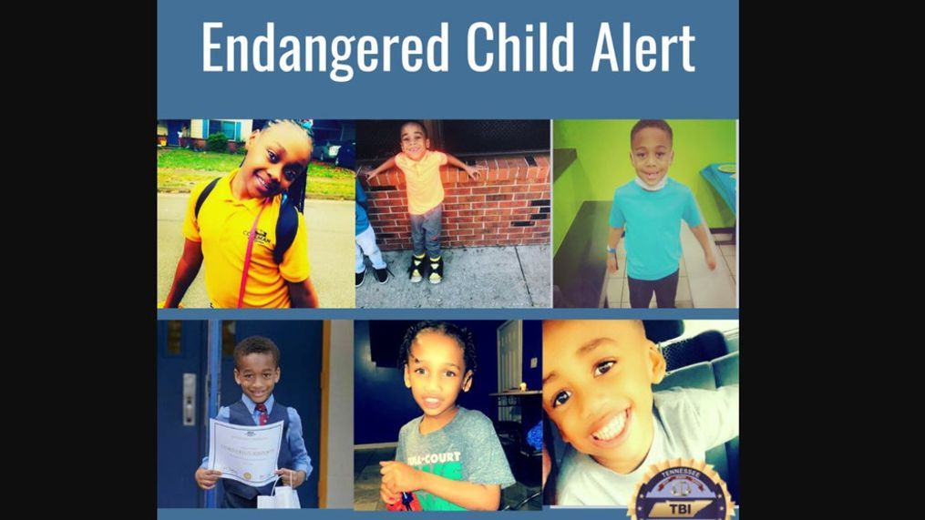 The Tennessee Bureau of Investigation (TBI) has issued an Endangered Child Alert for six siblings out of Bartlett: Anarielle Johnson, Cayden Parks, Jayden Parks, Cordarius Johnson, Cormarion Parks, and Chase Johnson. The TBI reports that the Johnson and Park children were last seen at their home Sunday at 2:30 p.m. (TBI)