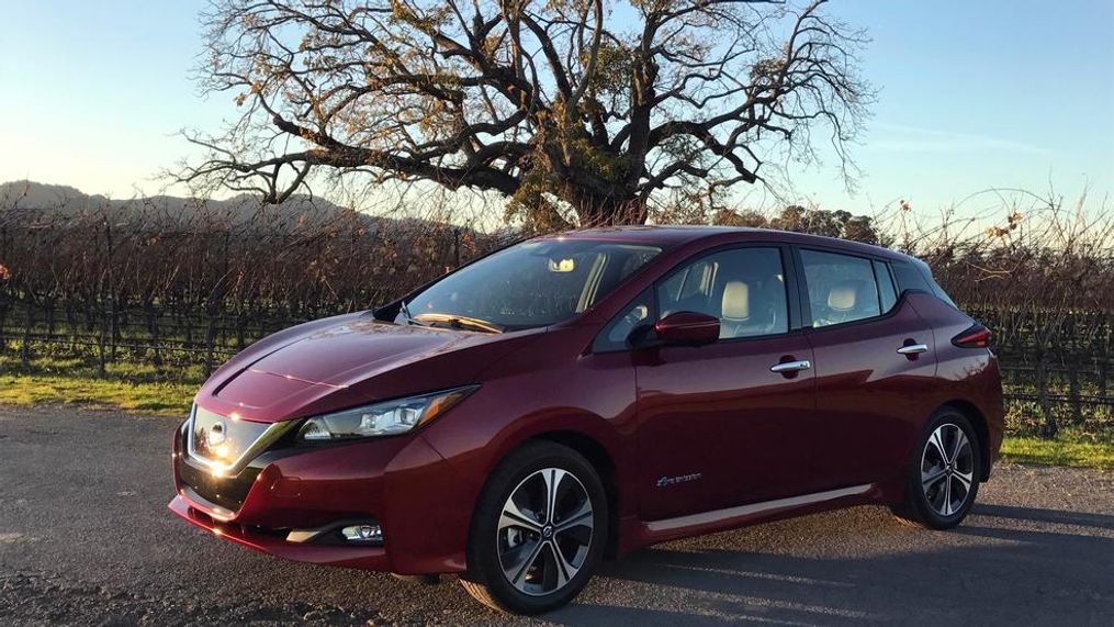 2018 Nissan Leaf (Sinclair Broadcast Group / Jill Ciminillo)