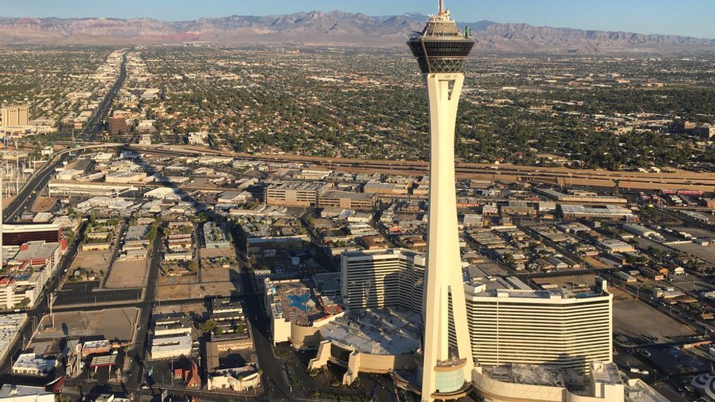 The STRAT in Las Vegas, pictured on Aug. 11, 2020. (Tom Hawley | KSNV)