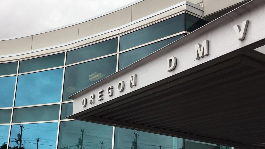 This photo shows the headquarters of Oregon's Driver and Motor Vehicles Division on Thursday, June 15, 2017, in Salem, Ore. In a move hailed by LGBT rights groups, Oregon became the first state in the U. on Thursday to allow residents to mark their gender as "not specified" on applications for driver's licenses, learner's permits and identity cards. (AP Photo/Andrew Selsky)