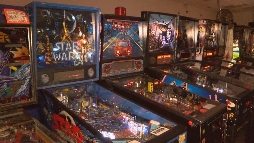The Pinball Hall of Fame is home to many classic pinball games, along with other arcade attractions. (Photo: KSNV)