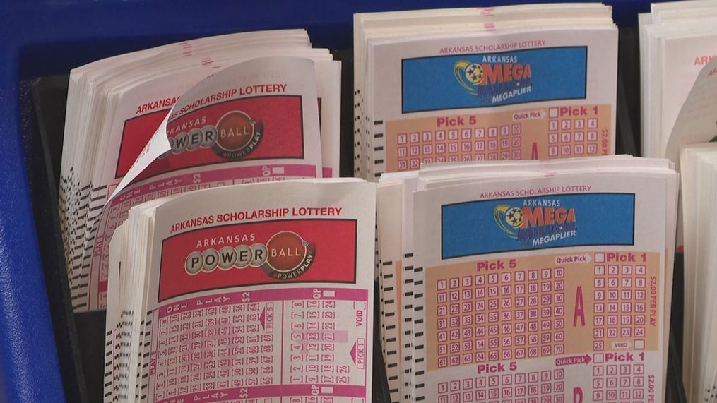 Powerball and Mega Millions lottery tickets. A northeast Arkansas woman $2 million playing Powerball. (Photo: KATV){&nbsp;}{p}{/p}