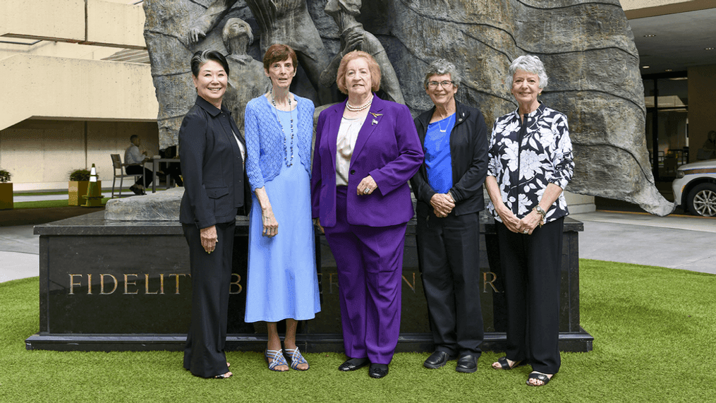 {&nbsp;}From left: JoAnn Sakato was the first Asian American female agent. Joanne Pierce Misko and Susan Roley Malone were the first two women to attend the FBI Academy. Kathy Adams was the first female SWAT team operator, and Christine M. Jung was the FBI's first female firearms instructor.{&nbsp;}(Photo: Federal Bureau of Investigation)