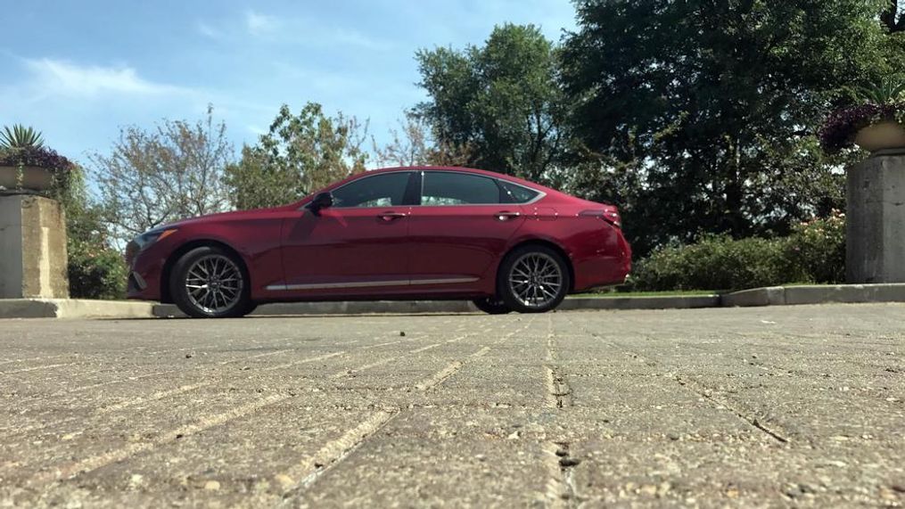 2018 Genesis G80 (Sinclair Broadcast Group / Jill Ciminillo)