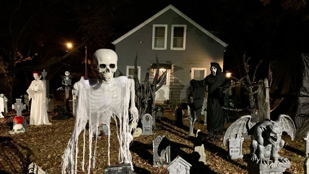 One last hurrah: After 29 years, Rhode Island man marks last year of homemade Halloween display (Photo: Jessica A. Botelho/The National Desk){&nbsp;}