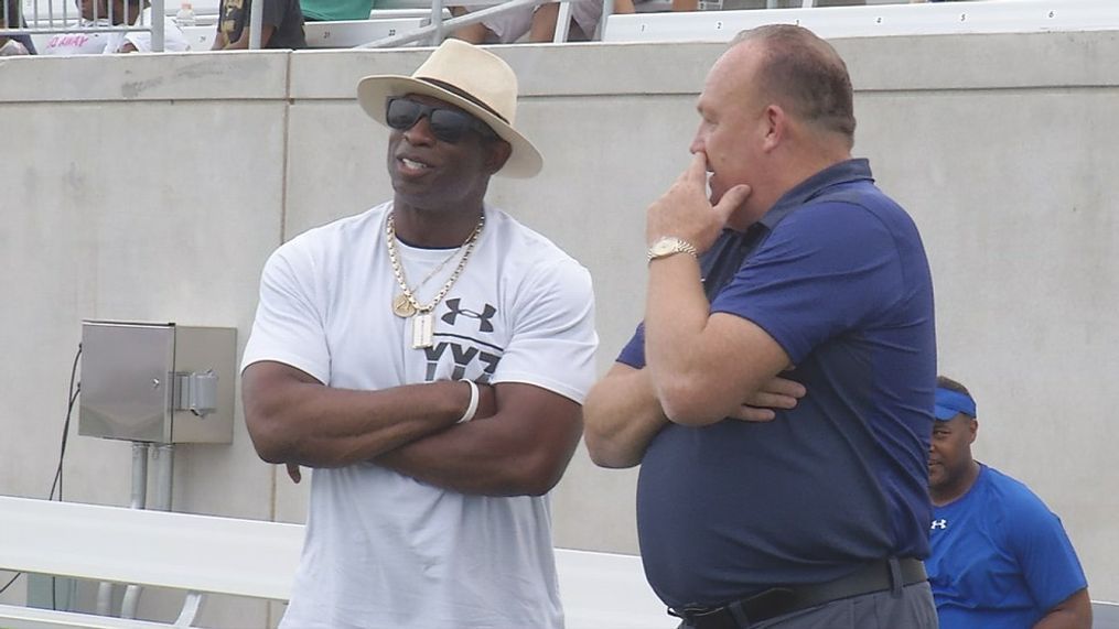 Deion Sanders at ACU (KTXS)