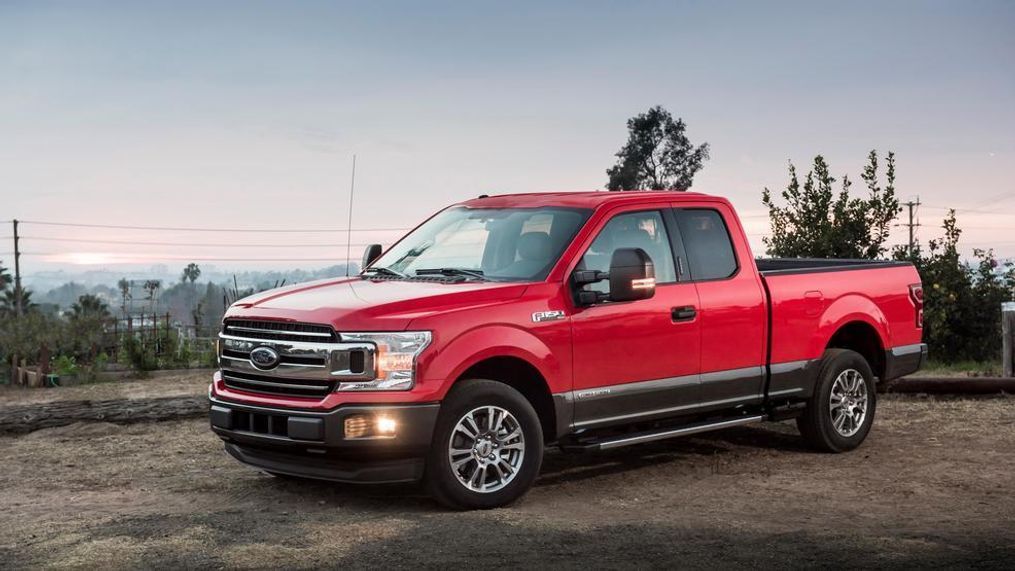 Arriving this spring, the Ford F-150 with 3.0-liter Power Stroke engine provides best-in-class diesel 250 horsepower and 440 pound-feet of torque – and makes for a sixth engine choice for F-150 customers. (Image courtesy of Ford Motor Co.){p}{/p}