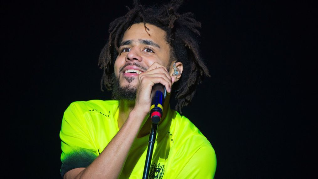 FILE - In this Oct. 1, 2016 photo, J. Cole performs at the 2016 The Meadows Music and Arts Festivals at Citi Field, in New York.  J. Cole will headline the halftime show at the NBA All-Star Game. The seven-time Grammy Award nominee will return to his home state to perform a medley of hits at the Spectrum Center in Charlotte, North Carolina, on Feb. 17, 2019. He released his latest single, “Middle Child,” on Jan. 23. (Photo by Scott Roth/Invision/AP, File)