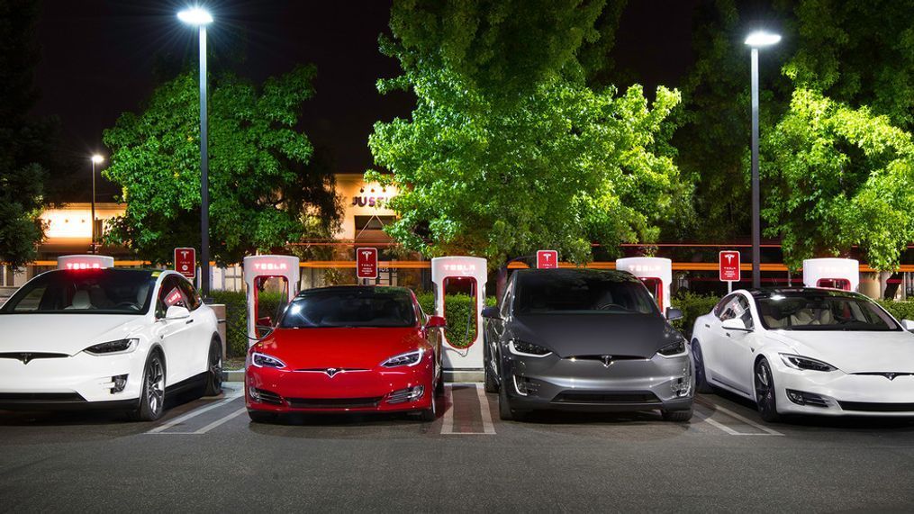 Tesla Supercharging Station (Image courtesy of Tesla, Inc.)