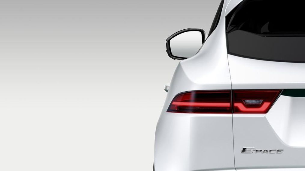 Jaguar E-Pace teaser image (Image courtesy of Jaguar Land Rover)