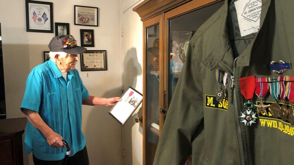 Marshall V. Soria is a WWII Army Veteran who served in the Battle of the Bulge. He will turn 100 on July 3rd, and his family is asking people to mail him birthday cards.{&nbsp;} (FOX26)