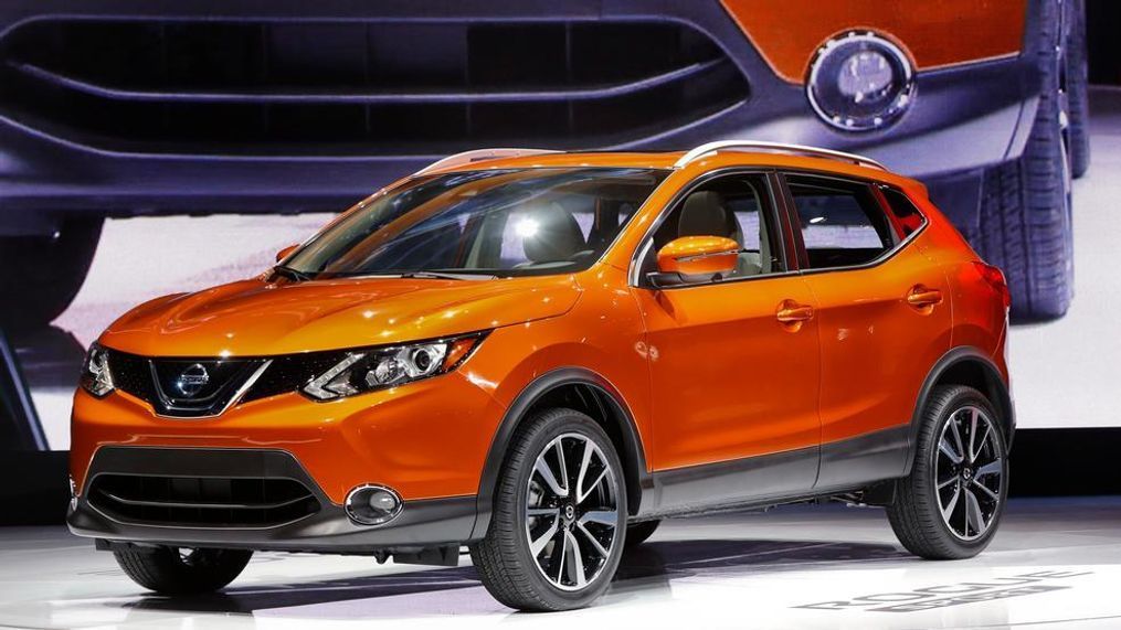 In this Jan. 9, 2017 file photo, the 2017 Nissan Rogue Sport is on display at the North American International Auto Show in Detroit.     The nonprofit Center for Auto Safety filed a petition, Friday, April 12, 2019  with the National Highway Traffic Safety Administration to investigate automatic emergency braking on some Nissan Rogue SUVs, alleging the safety feature makes the vehicles brake when there’s no emergency. The group says about 675,000 Rogues from 2017 and 2018 should be recalled.  Nissan says it has taken “field actions” to tell customers of a software update that improves performance of the automated braking system.  The government says it will evaluate the petition. (AP Photo/Paul Sancya, File)