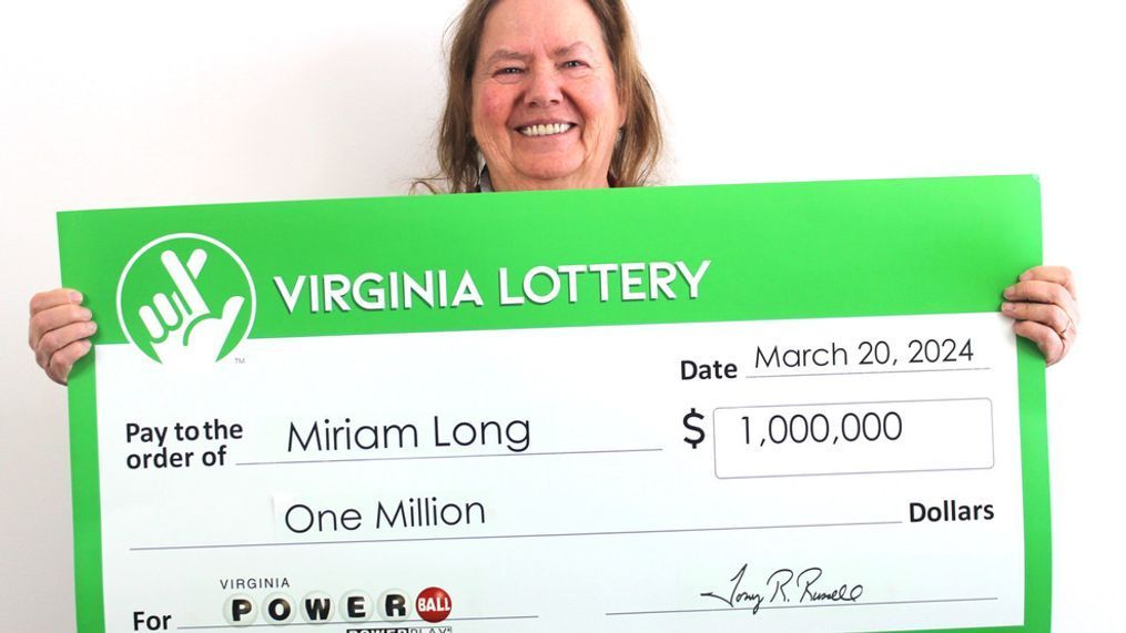 A lottery mix-up turned out to be a happy accident for a Virginia woman after she tried to buy a Mega Millions lottery ticket recently. (Virginia Lottery)