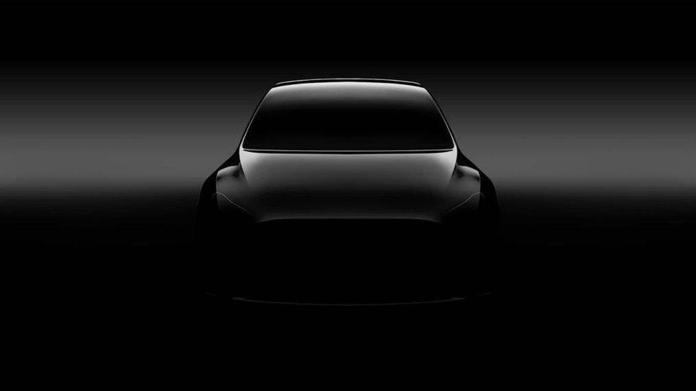 Tesla Model Y Teaser (Image courtesy of Tesla)