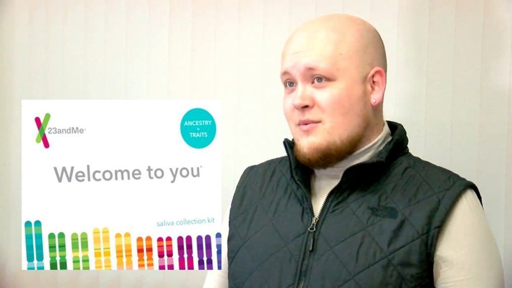 Quenten Saathoff discovers he has 18 half- siblings after taking a 23andMe DNA test. (KHGI)