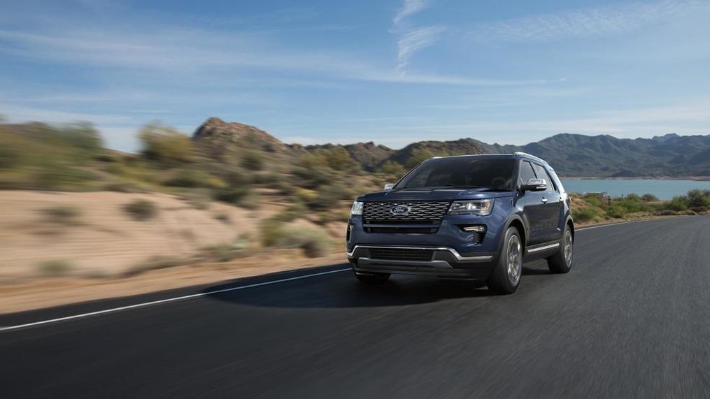 2018 Ford Explorer (Image courtesy of Ford Motor Co.)