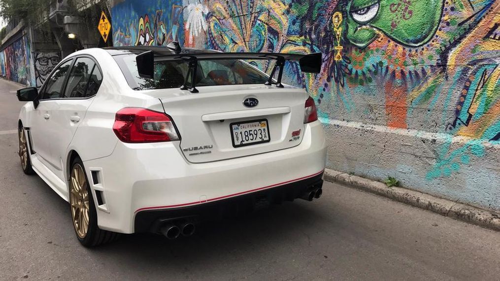 2018 Subaru WRX STI RA (Sinclair Broadcast Group / Jill Ciminillo)