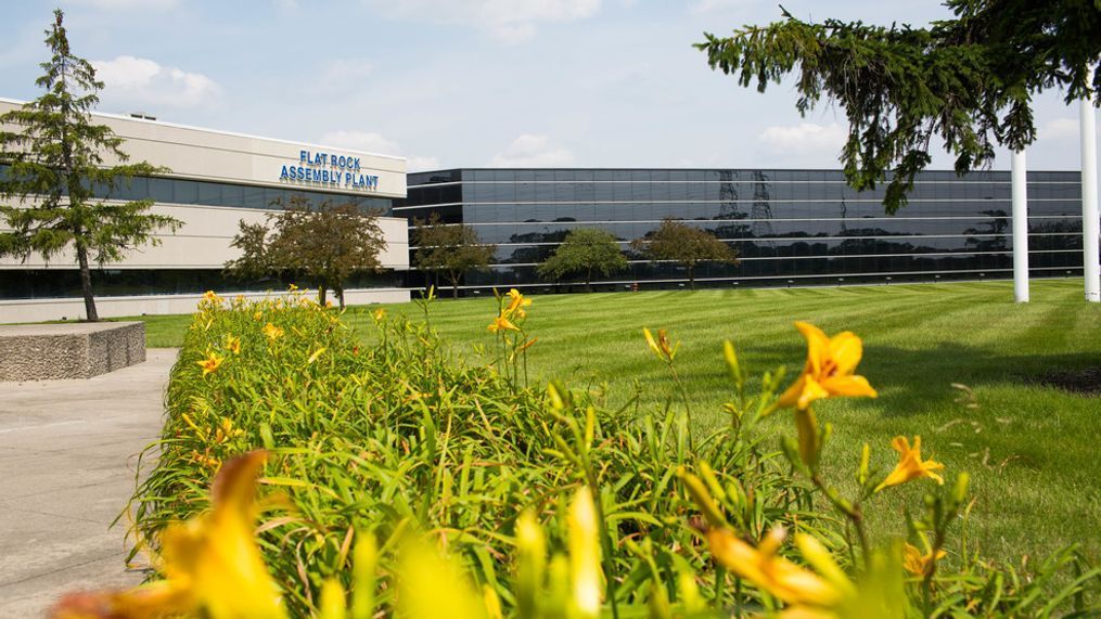 The Flat Rock Assembly Plant is one of five North American plants that will be cutting production. The plant is slated for a two-week shutdown. (Image courtesy of Ford Motor Co.)