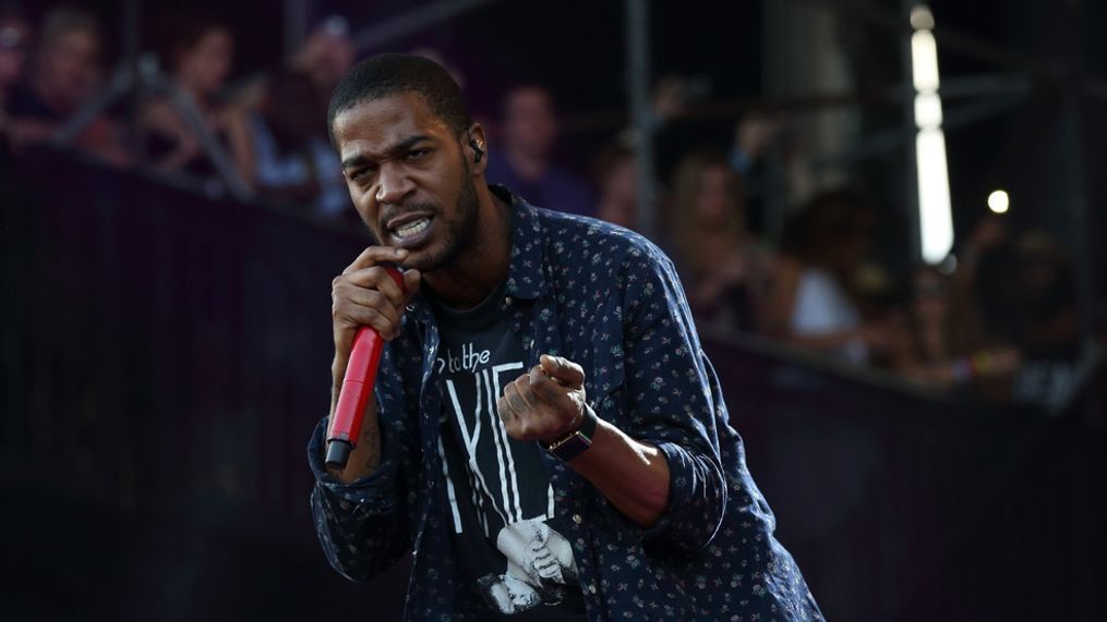 FILE - In this Aug. 1, 2015, file photo, Kid Cudi performs at the Lollapalooza Music Festival in Grant Park in Chicago. Cudi slammed Kanye West in a series of critical tweets on Wednesday, Sept. 14, 2016. (Photo by Steve C. Mitchell/Invision/AP, File)