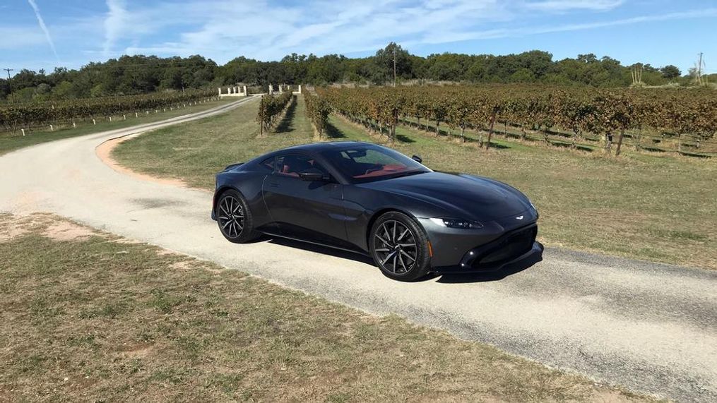 2020 Aston Martin Vantage (Sinclair Broadcast Group / Jill Ciminillo)