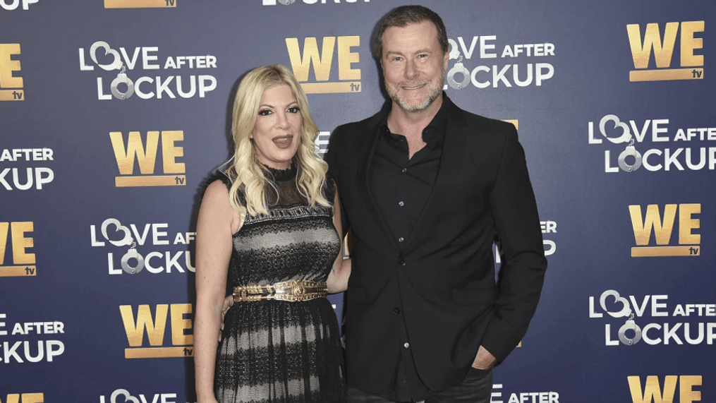 Tori Spelling filed for divorce Friday from her husband and former reality TV co-star Dean McDermott. (AP)