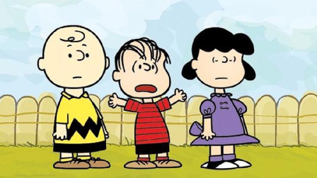 {p}Charlie Brown, left, Linus and Lucy are shown in a still from a new animated webisode series for “Peanuts.” (AP Photo, file){/p}