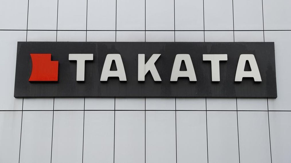 FILE - This June 25, 2017 file photo shows TK Holdings Inc. headquarters in Auburn Hills, Mich. Bankrupt air bag maker Takata is recalling about 1.4 million driver's side inflators in the U.S. because they could explode and hurl shrapnel. They also may not inflate properly to protect people in a crash.  (AP Photo/Paul Sancya, File)