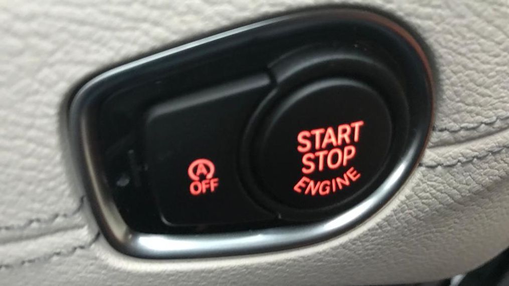 The push-button ignition in the 2018 BMW X2 (Sinclair Broadcast Group / Jill Ciminillo)