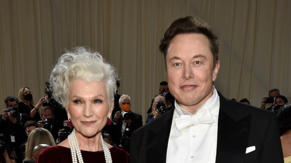 Maye Musk, left, and Elon Musk attend The Metropolitan Museum of Art's Costume Institute benefit gala celebrating the opening of the "In America: An Anthology of Fashion" exhibition on Monday, May 2, 2022, in New York. (Photo by Evan Agostini/Invision/AP)