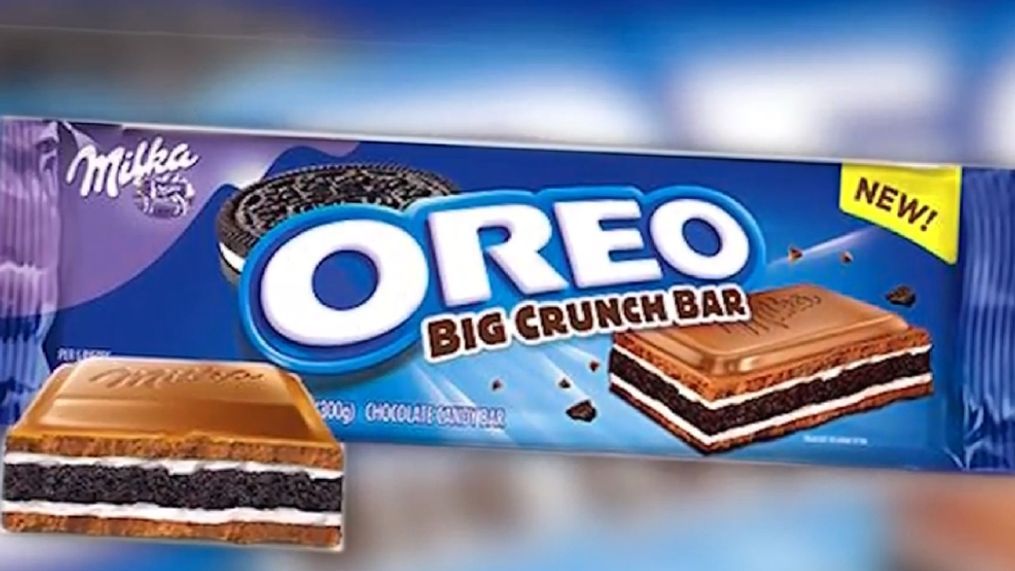 Milka Oreo Big Crunch Bar. (CNN Newsource)