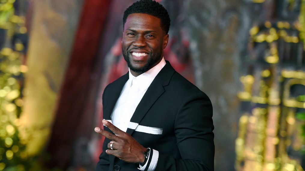 FILE - In this Dec. 11, 2017 file photo, Kevin Hart arrives at the Los Angeles premiere of "Jumanji: Welcome to the Jungle" in Los Angeles. (Photo by Jordan Strauss/Invision/AP, File)