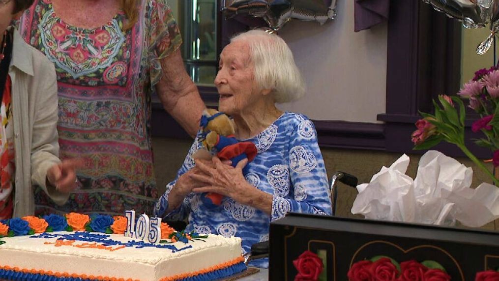 'Eat your spinach and drink your milk': Longtime educator celebrates 105th birthday (WEAR){&nbsp;}