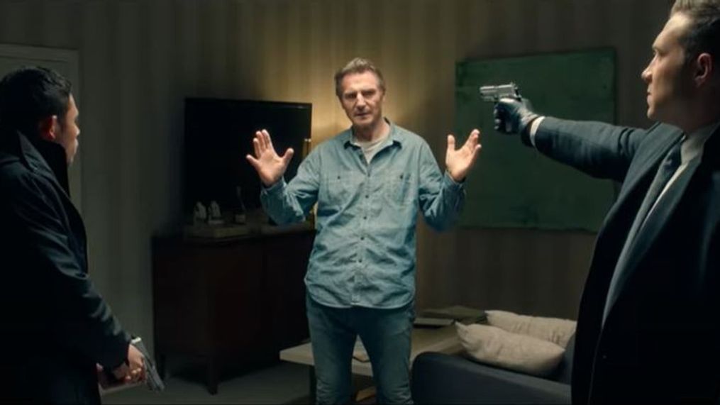 Anthony Ramos, Liam Neeson and Jai Courtney in "Honest Thief" (Photo: Briarcliff Entertainment){&nbsp;}