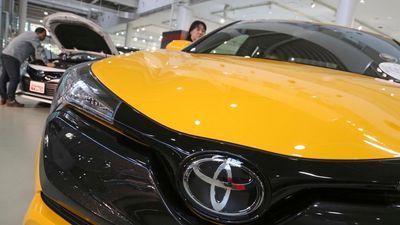 Image for story: Toyota quarterly profit rises on growing sales, cost cuts