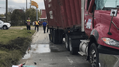 Image for story: $400K of Jack Daniel's Whiskey spills on Tennessee highway