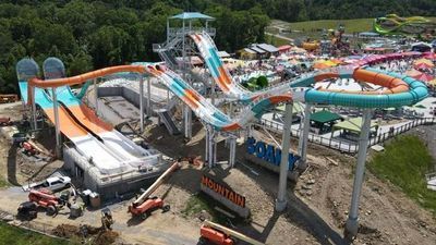 Image for story: 'First-of-its-kind in the world' water coaster opens in Tennessee