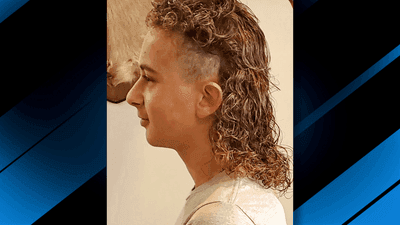 Image for story: Alabama teen seeks title of 'Best Kids Mullet' in America