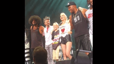 Image for story: Gwen Stefani brings bullied boy from Treasure Coast on stage