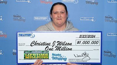 Image for story: Massachusetts woman first person to win $1M prize in state's new instant ticket game