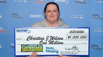 Image for story: Massachusetts woman first person to win $1M prize in state's new instant ticket game