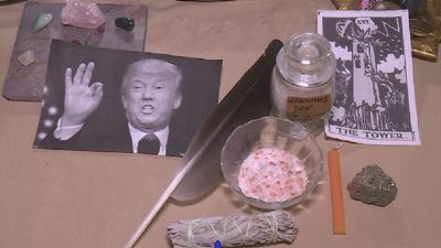 Image for story: Witches around the world to cast spell on President Trump