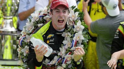 Image for story: Simon Pagenaud wins Indy 500 on Penske's golden anniversary