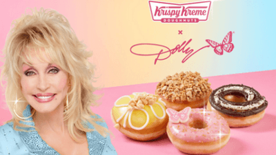 Image for story: Krispy Kreme launches Dolly Parton-inspired doughnut collection