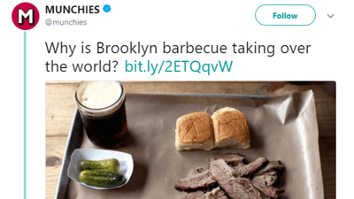 Image for story: Texans take to Twitter to say this Brooklyn barbecue was an epic fail 