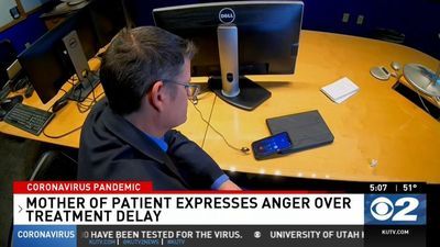 Image for story: Mother of Utah coronavirus patient 'angry' it took days to test her son