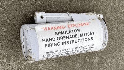 Image for story: Police warn beachgoers of explosives washing up on Oregon coast